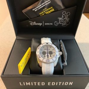 NWT  Limited Edition Mickey Mouse Invicta watch.